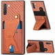 thumbnail image 1 of Funda Resistente para Samsung Galaxy Note 10 con Tarjetero y Soporte, Diseño Magnético Marrón, 1 of 5