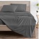 thumbnail image 2 of Juego de sábanas Bare Home Full XL gris 1800 microfibra, 2 of 9