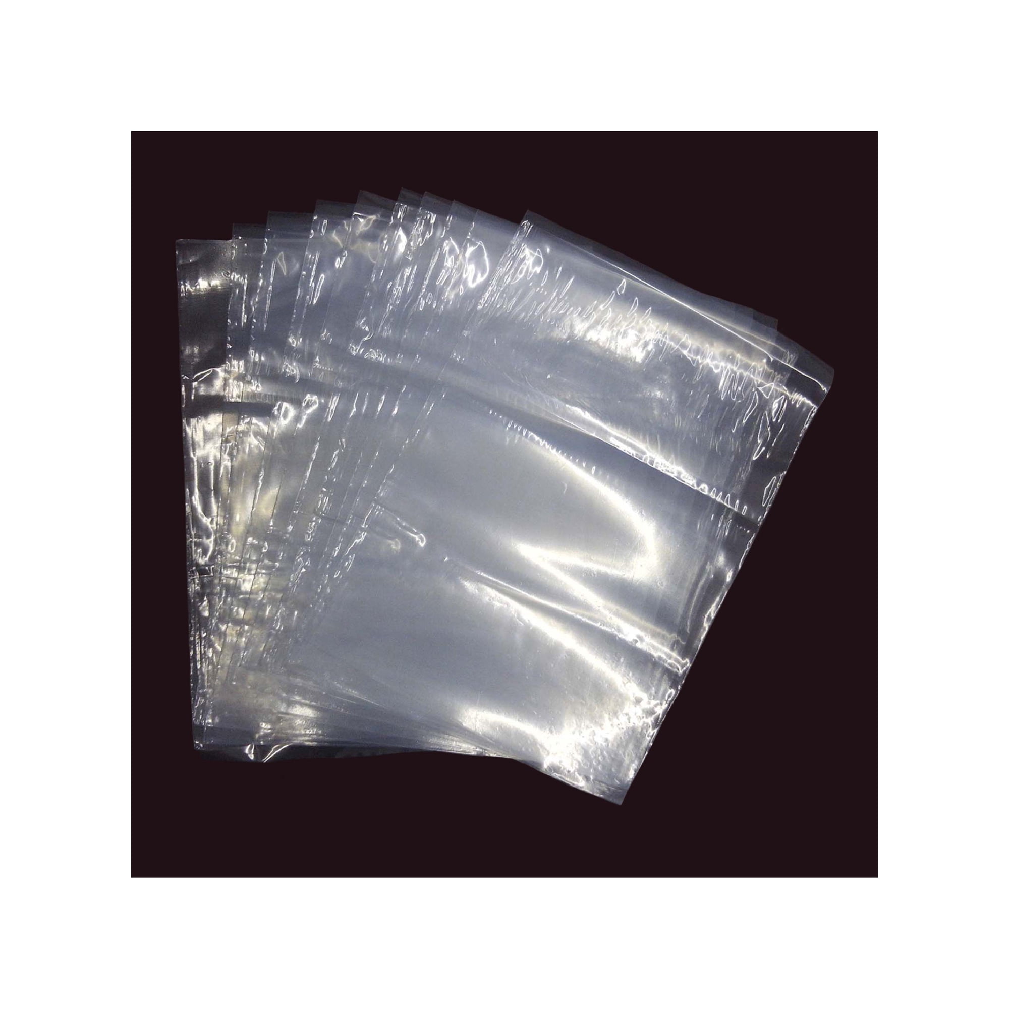 Genérica - Bolsas De Polietileno 25x30 Cm Transparente Pack De 100 Unidades