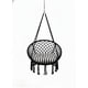 thumbnail image 1 of Silla Colgante Negra Cojin De Rayas, 1 of 4