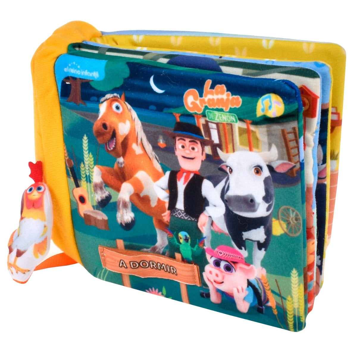 Libro Musical Didáctico La Granja De Zenón Para Bebé