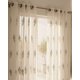thumbnail image 2 of Cortinas Visillo Translucidas Diseño Botanico 2 Unidades, 2 of 6