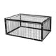 thumbnail image 4 of Jaula Para Pájaros Portátil De Metal Automática Para Loros Y Palomas Salvajes Con Tragaluz Y 4 Entradas., 4 of 5