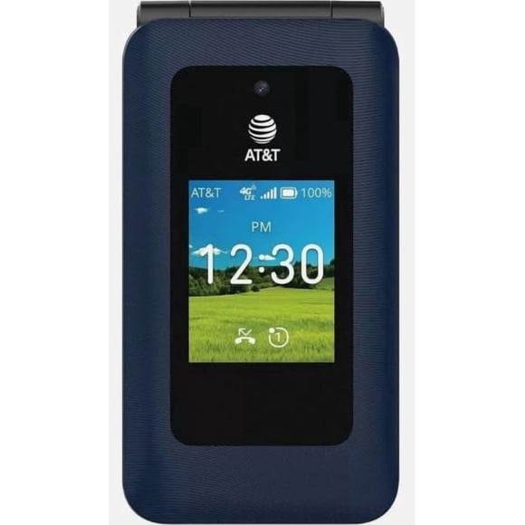 Teléfono AT&T Cingular Flex 2 4 GB desbloqueado color azul marino clásico