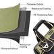 thumbnail image 2 of Bolsa de herramientas Ounic de 43 cm, grande, resistente al agua, con correa, 2 of 7