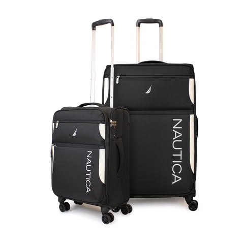 Pack 2 Maletas De Tela S+L Nautica Marbella 10K Y 23K Negra