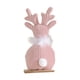 thumbnail image 1 of Adorno Navideño De Mesa, Regalo, Estatua Navideña Para Mesa, Dormitorio, Sala De Estar, 24 X 13 X 6 Cm, Alce Rosa, 1 of 3