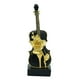thumbnail image 2 of Estatua De Violín Decoración Del Hogar Estatua Moderna Adorno De Escritorio Para Decoración De Bar De Oficina Negro Con Rosa, 2 of 3