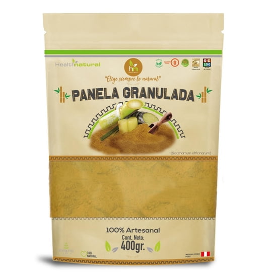 Panela Rubia En Polvo Doypack 400 g Health Natural