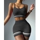 thumbnail image 1 of Conjunto Fitness Mujer Short Push Up Corte V y Peto top, 1 of 8