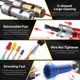 thumbnail image 4 of Juego de herramientas de electricista Mriykio para pelar cables 8 en 1 para taladros, 4 of 7