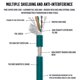 thumbnail image 4 of Cable Ethernet Eonvic 3 m Cat‑7e M12 a RJ45 Azul, 4 of 5