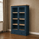 thumbnail image 2 of Vitrina "Horizon" de Madera Natural Vitrina Gran Formato - Azúl Marino - 120x35x180 cm, 2 of 3