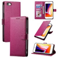 Foxdock - Funda Para Iphone 16E– Cuero Premium, 3 Ranuras Para Tarjetas, Protección Contra Impactos