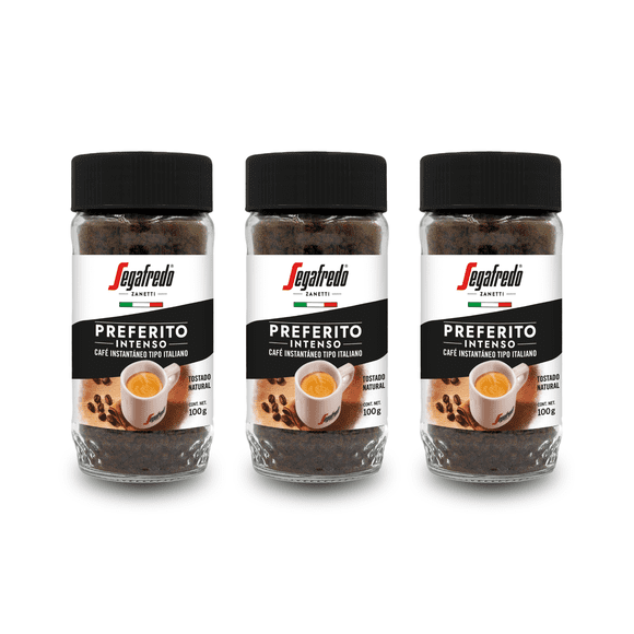 Pack 3x Café instantaneo Preferito intenso 100gr