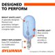 thumbnail image 4 of Bombilla SYLVANIA 168 SilverStar – Pack de 2, 4 of 8