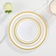 thumbnail image 5 of Platos De Plástico 200 Unidades Dorados Desechables Para Fiestas, 5 of 7