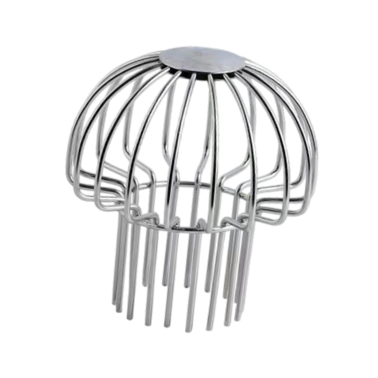 Magideal - Cubierta De Drenaje De Canalón, Colador De Tubo Descendente, Filtro De Bajante, Hojas, Protector De Canalón De Techo, Protectores De Canalón, Colador Para 65 Mm A 75 Mm