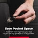 thumbnail image 3 of Llavero KEY SMART Mini organizador de llaves compacto para 5 llaves, 3 of 7