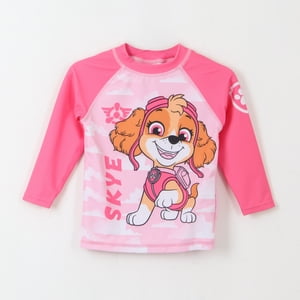 Polera Uv Niña Rosado Skye Paw Patrol