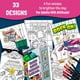 thumbnail image 4 of Set de libros para colorear RYVE Adult Relaxation con rotulador para mujer, 4 of 9