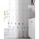thumbnail image 1 of 2 panel de Cortina visillo transparente con textura 140x230cm, 1 of 3