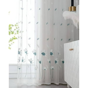 Genérico - Pack De Visillo Transparente Con Textura 140X230Cm