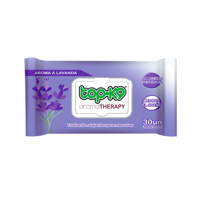 Topk-9 - Toallitas Aroma Therapy Lavanda 30 Unidades Xl