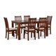 thumbnail image 1 of Comedor Ñuble Vidrio Con 6 Sillas Caramelo - Beige, 1 of 14