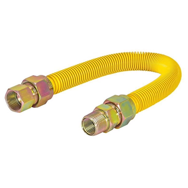 Kit de instalación Eastman de acero inoxidable de 24 cm para calentador de agua sin tanque