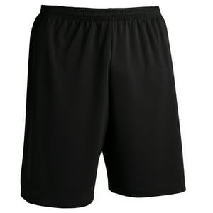 Drb - Short De Futbol Negro Liso Costuras Reforzadas Talla M
