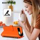 thumbnail image 4 of Funda Cartera Mariposa para [Google Pixel 8A] con Soporte y Cremallera Naranja, 4 of 6