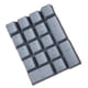 thumbnail image 4 of Kit De Cubierta De Tapas De Teclas DIY PBT Para Teclado Mecánico Cherry 17 Teclas Gris, 4 of 5