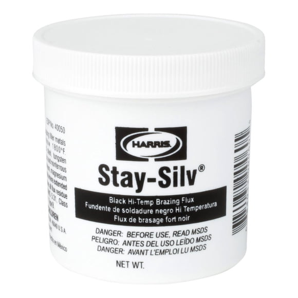 Tarro Brazing Flux Harris SSBF5 Stay Silv de 5 libras, negro