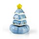 thumbnail image 1 of Calcetines navideños de cerámica para niños, azul y blanco, 1 of 7