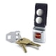 thumbnail image 2 of Llavero Dodge Demon con cierre de hebilla para hombre, nailon multicolor, 2 of 6