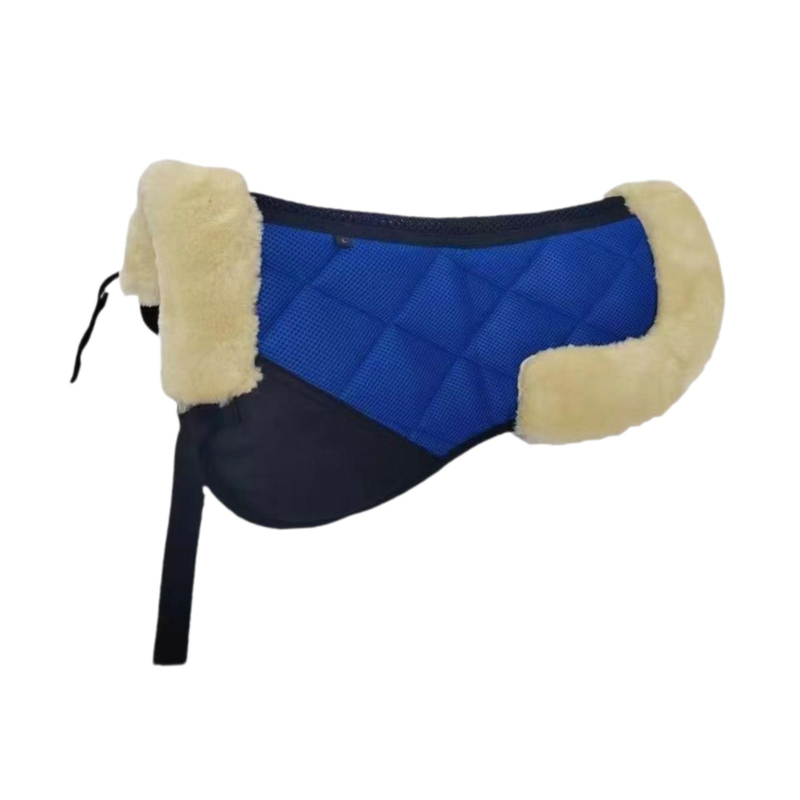 Magideal - Cojín De Silla De Montar Inglés Para Caballo, Antideslizante, Grueso, Cómodo, Práctico, Acolchado, Resistente Al Desgaste, Almohadilla De Equilibrio,
