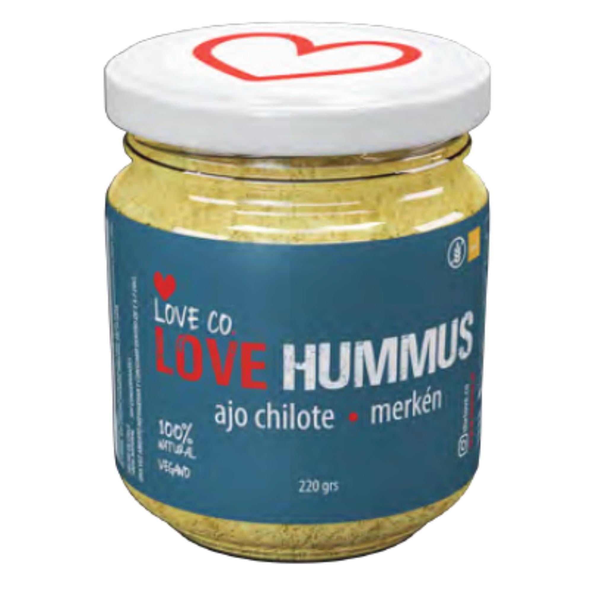 Hummus Ajo Chilote Merkén 220 L Love Co