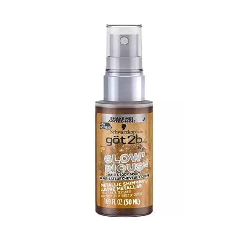 Spray brillante metálico Glitter Got2B GLOW'RIOUS, 50 ml