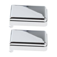 Ioensy - Juego De 2 Cubiertas Para Tiradores De Puerta De Camioneta Chevrolet Gmc (1981-1987)