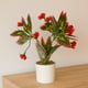 thumbnail image 2 of Planta Artificial Begonia Flor 30x8 cm, 2 of 3