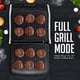 thumbnail image 3 of OVENTE Electric Panini Press Sandwichera, parrilla de interior de 1500 W con placas con revestimiento antiadherente, control de temperatura y bandeja de goteo extraíble, abre 180 grados para adaptarse, 3 of 3