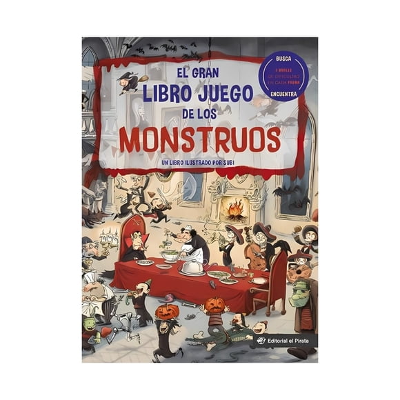 LIBRO EL GRAN LIBRO JUEGO DE LOS MONSTRUOS /144