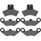 thumbnail image 1 of Pastillas de freno Sollon delanteras y traseras semimetálicas para Polaris, 1 of 7