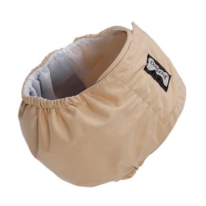 Ioensy - Pantalones Fisiológicos Para Perros Calzoncillos Sanitarios Para Mascotas Pantalones De Pañales Beige M