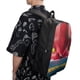 thumbnail image 5 of La Bestia del Mar-theme Backpack, Campus style schoolbag Bookbag with Adjustable Shoulder Straps And Large Zip Compartment, Unisex Travel Bags., 5 of 6