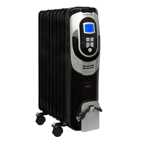 Calefactor EEO-220DNG 2000W Negro