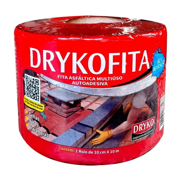Cinta tapagoteras Adhesiva 10 cm x 10 mt- Aluminizada