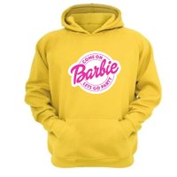 Genérico - Polerón Canguro Muñeca Modelo Amarillo Talla S Unisex