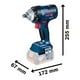 thumbnail image 2 of Llave De Impacto Inalámbrica Gds 18v-400 +2 Bat + Carg, 2 of 3